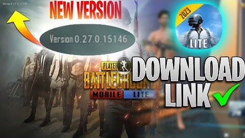 Pubg Lite 0.27.0 Update Features 😍 | Pubg Lite New Update 2023 | Crash & Loading Problem Fix
