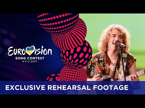 Manel Navarro - Do It For Your Lover (Spain) EXCLUSIVE Rehearsal footage