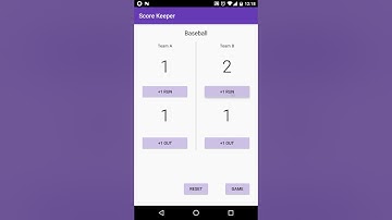 My ScoreKeeper App!
