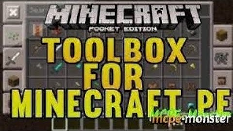 MINECRAFT PE 1.16 TOOLBOX MOD REVIEW - MCPE 1.16 TOOLBOX ADDON / MOD - TOO MANY ITEMS MOD