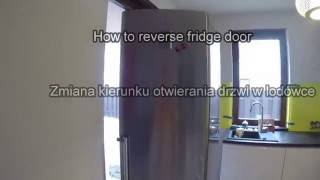 Jak zmienić kierunek otwierania drzwi w lodówce? Przełożenie drzwi |  allans.pl
