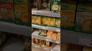 Закупка супчиков 🍜 в дорогу! Хранение продуктов без холодильника #shortvideo #shorts #spain #обзор