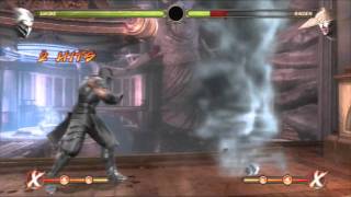 MK9 Smoke Combo 108% using the f+4 EXbomb Reset!