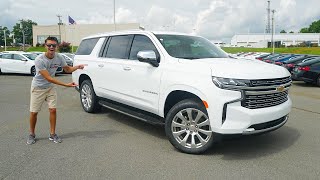 2021 Chevrolet Suburban Premier: Start Up, Walkaround, Test Drive and Review