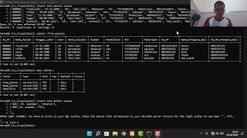 Basis Data Membuat database MySql menggunakan Command Prompt (CMD) part 2