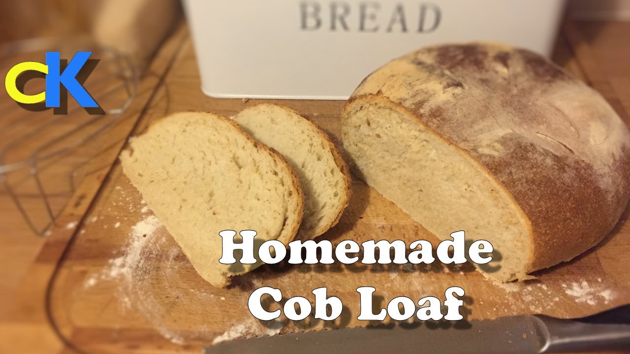 How To Make Bread Homemade Crusty Cob Loaf YouTube How To Make Bread Homemade Crusty Cob Loaf YouTube