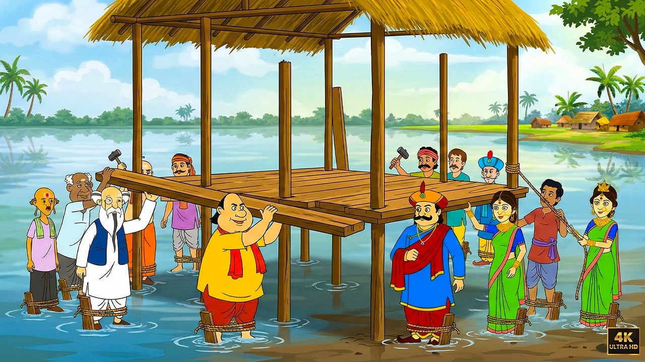 বন্যার মাঝেও গোপালের বুদ্ধিতে তৈরি ভাসমান ঘর | Gopal Bhar - গোপালভাঁড় | New Episode 2026