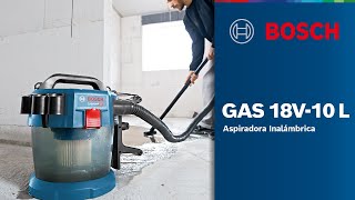 06019C6300 Aspiradora de polvo inalámbrica Bosch GAS 18V-10 L 18V SB