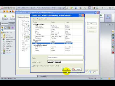 CustomTools - Tutorial CustomProperties - 15 Creating a combination property