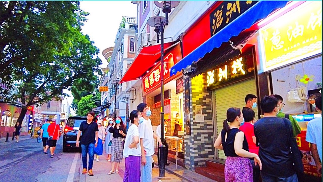 【4K】广州老街古巷漫步,南关海傍街,仓前直街,接官亭(粤语) Walking in Guangzhou Old Street - YouTube