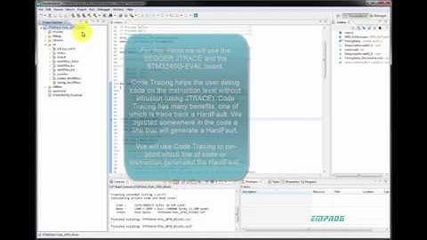 Emprog Support for Code Tracing using SEGGER JTRACE