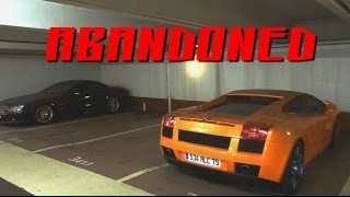 1M $ ABANDONED Luxury Cars in parking of Paris