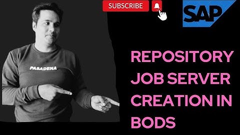 Repository Job Server Creation in BODS || SAP BODS || SAP BOBJ