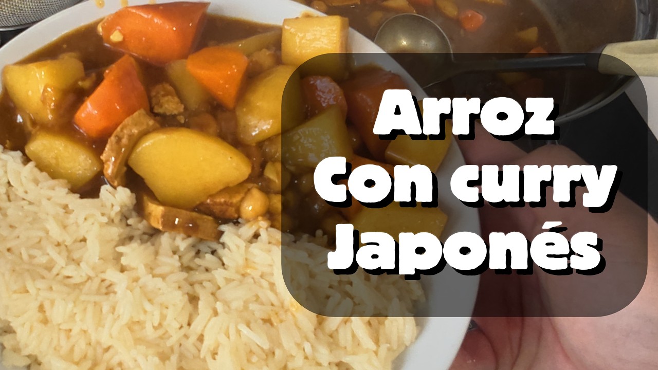 APRENDE a cocinar CURRY Japonés (Vegano)