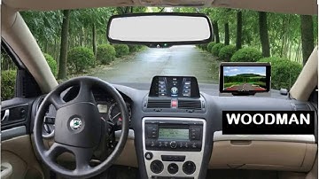 Woodman 4.3 inch TV for Rear View Camera with Parking Sensor System