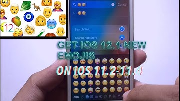 GET iOS 12.1 NEW EMOJis On iOS 11.2-11.4 (70 NEW EMOjiS)