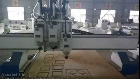 PHILICAM FLDM1325 A3S CNC Router Machine Working Test Video 2016 8 15