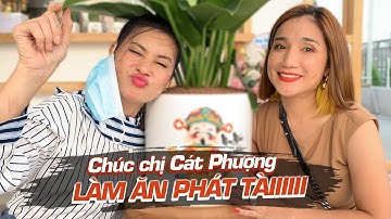 Cát tường đi khai trương cà phê nắng của Cát Phượng | Diễn Viên Nguyễn Trí Cát Tường