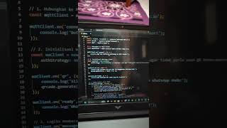 Mengontrol IoT lewat WA berdasarkan data mqtt