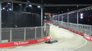 Singapore GP 2016 view from my seat Esplanade stand