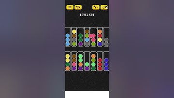 Ball sort puzzle level 589 #ballsortpuzzle