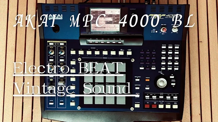 Nostalgic BEAT AKAI MPC 4000 BL|Lofi| 08/06/2023 Vintage Sound 『Kirameki』live