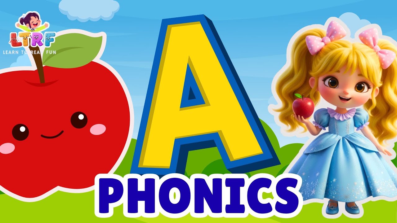 PHONICS | The Letter A Sound | Blending & Story for Kids | Learn to Read Fun