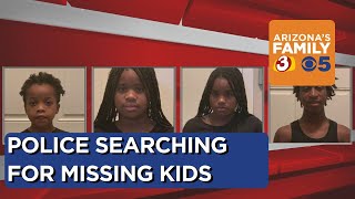 Mesa police searching for 4 kids taken by father