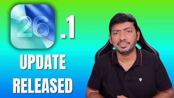 iOS 26.1 Update Released 🔥 Ready to Update?