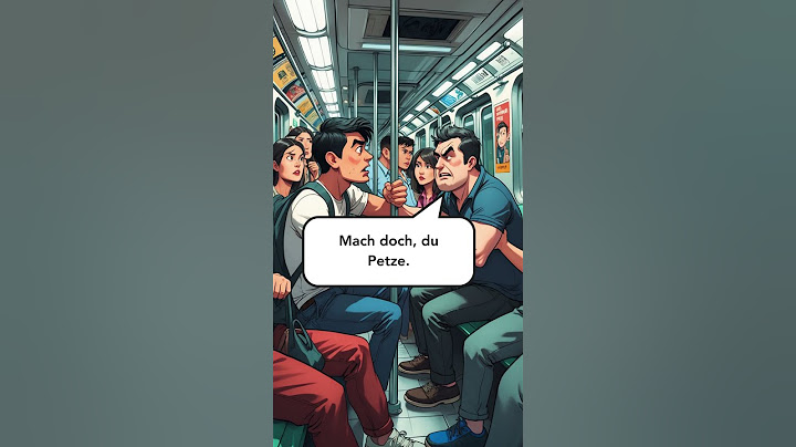 🔴 Konflikt in der U-Bahn: Du bittest um Abstand – Er beleidigt dich | Deutsch lernen mit Dialogen