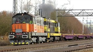 Lokomotivy 742 520-0, 742 507-7, 193 681-4, podbíječka UNIMAT 08-275/3S a pluh SSP 110 - 30.11.2024
