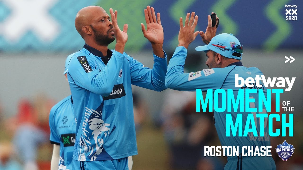 Betway Moment of the Match | Roston Chase | Qualifier 1 | Betway SA20