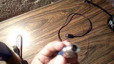 Cargar cigarro electrónico de forma casera con un USB