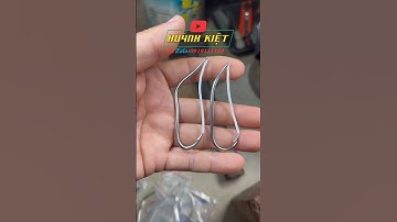 Cây 100 tỷ, cặp lưỡi câu cá lóc 2li8 đã giao lưu Huỳnh Kiệt Cà Mau ĐTZalo: 0919111169