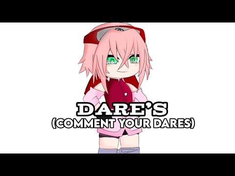 || Comment you Dare’s || ft Naruto oc’s || Gacha Club ||
