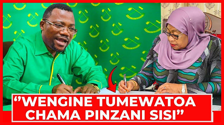 MPINA AWAVAA WABUNGE WALIOSEMA AKAADHIBIWE NA KAMATI YA CCM/WENGINE MMETUKUTA KWENYE CHAMA....