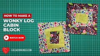 Celebrity How to make a Wonky log cabin with layer cakes Profile