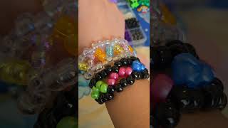 Made 2 Zig Zag Kandi cuffs, which do you like #kandi #kandicuff #kandikid #ponybead #handmade