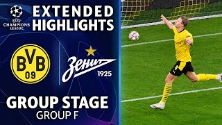 Dortmund vs. Zenit: Extended Highlights | UCL on CBS Sports