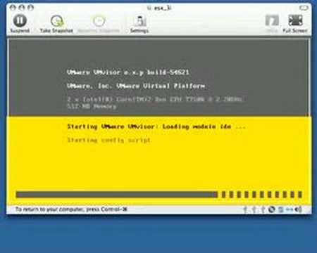 Interactive Shell on ESX 3i Beta