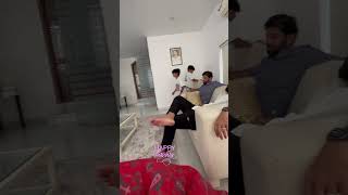 Allu Arjun At Home With Family