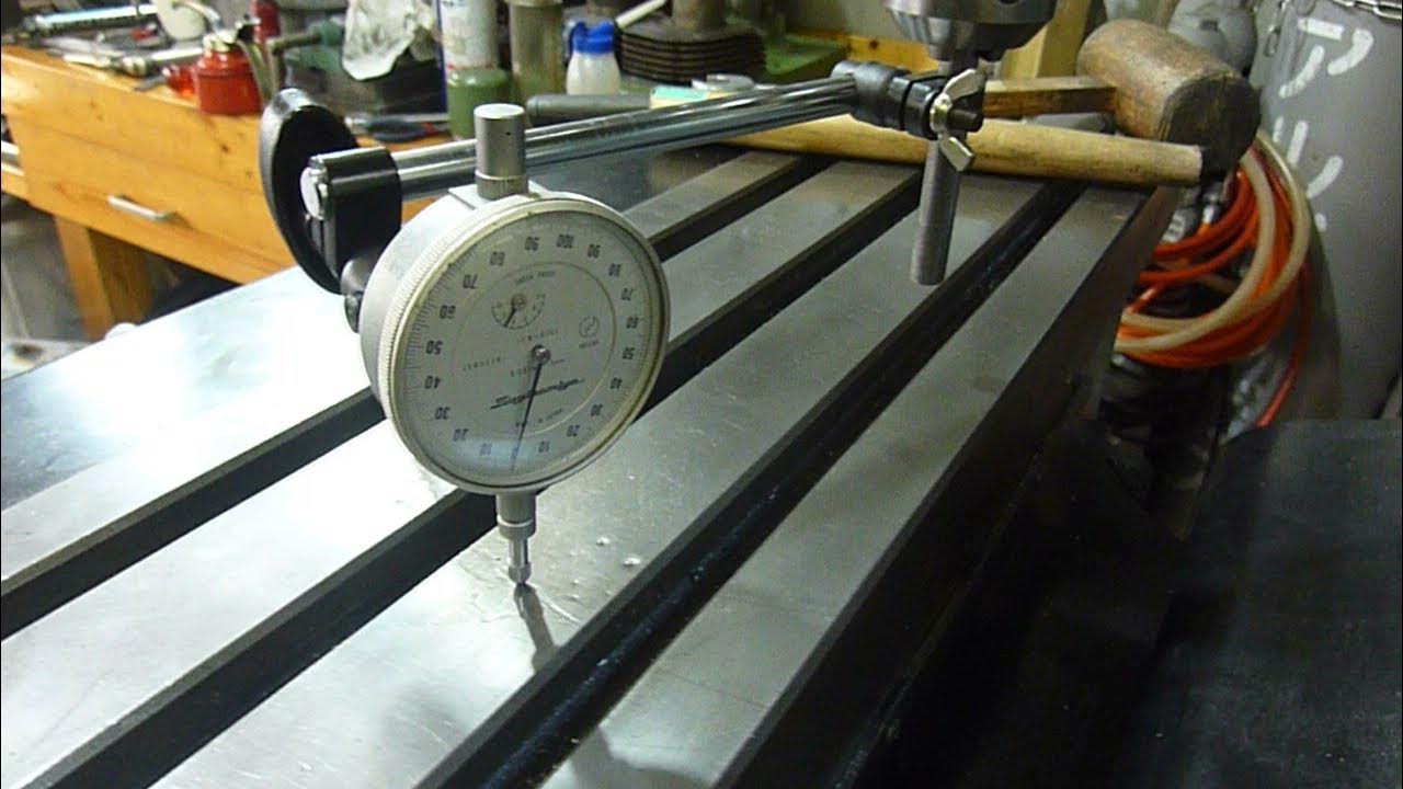 VOA2F milling machine Alignment of the head YouTube