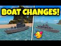 The War Tycoon BOATS Just Got ANOTHER REWORK...