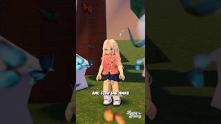 💗 My Sister Attracted Butterflies, I Attracted Fireflies 🏡 Roblox Story #roblox #shorts