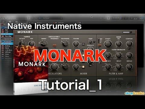 Native Instruments MONARKの使い方① オシレーター & ミキサー（Sleepfreaks DTMスクール）