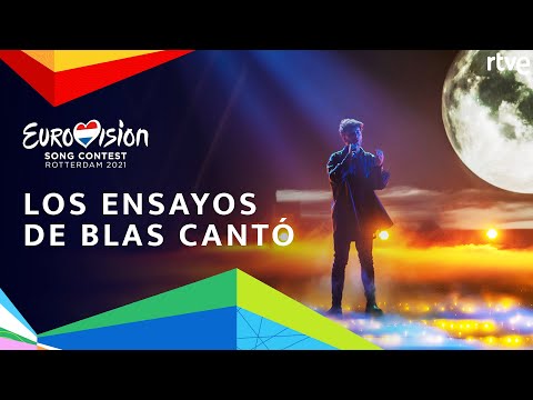 BLAS CANT ensaya "Memoria" y "Voy a quedarme" con Marvin Dietmann | EUROVISIN 2021