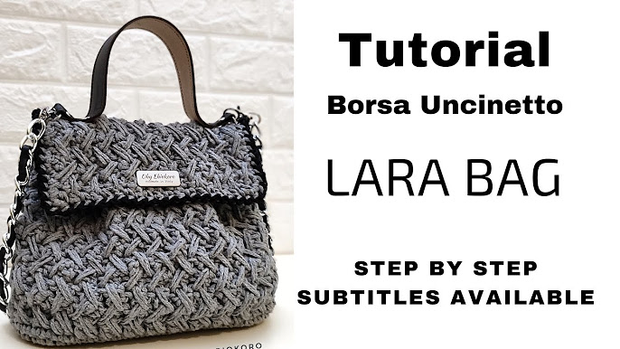 🎥 TUTORIAL BORSA ELETTRA spiegazione punto nocciolina irrigidire con la…   Borse fai da te uncinetto tutorial, Modello gratis di borsa, Borse fai da  te uncinetto