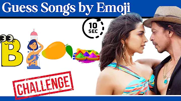 Guess the Song by Emoji Challenge❤️| Guess Bollywood songs by Emoji🔥|Bollywood Songs Challenge