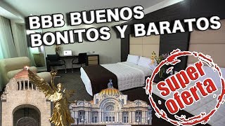 5 mejores HOTELES BARATOS en la CDMX