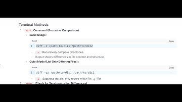Compare Two Folders from Linux Terminal – Use diff -qr for Quick Results!